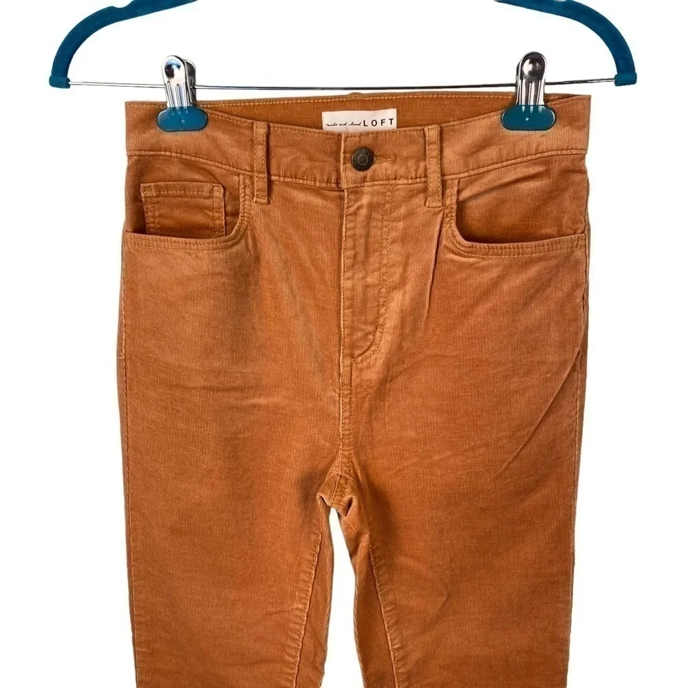 𝅺SKINNY Corduroy High Rise Pants | size 24 - Picture 5 of 10